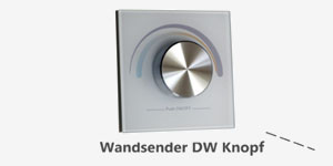 XQ connect dualwhite Wandsender Knopf