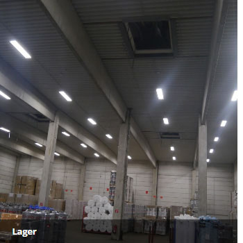 Perfekte Orientierung durch stromsparende + helle LED-Leuchten