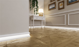 LED Fussleiste - Flur - Dekor