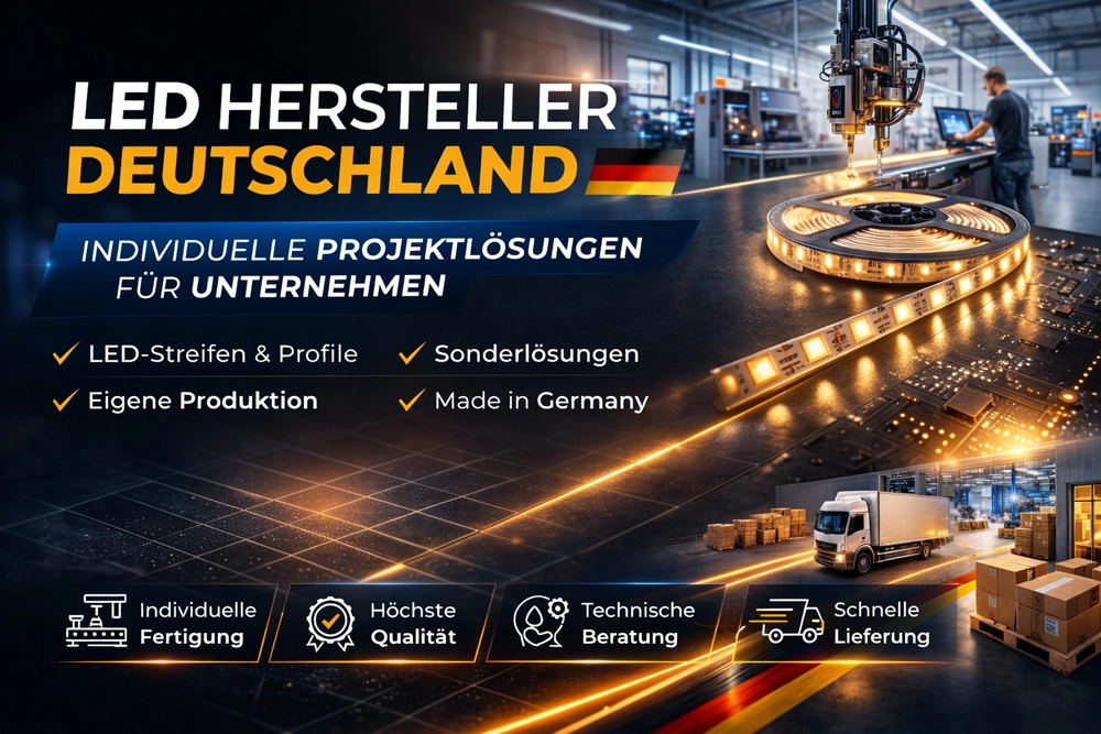 LED Hersteller Deutschland – B2B Projektlösungen LED Emotion