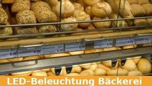 Bäckerei | ideales Licht für Laden und Verkaufsregale