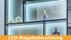 Mit LED Regalbeleuchtung bringen Sie Licht ins Dunkel