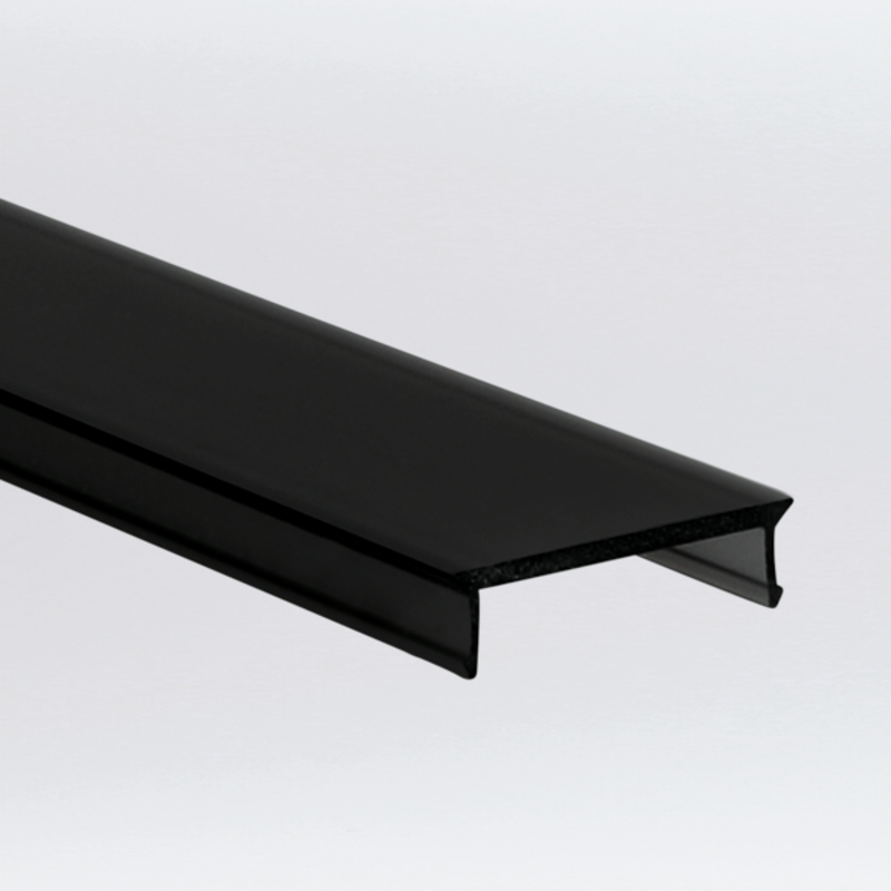 Profil Abdeckung schwarz
