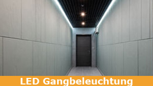 LEDs in Gängen und Fluren - intelligentes Licht, sparsame Beleuchtung, Orientierungslicht oder Grundbeleuchtung