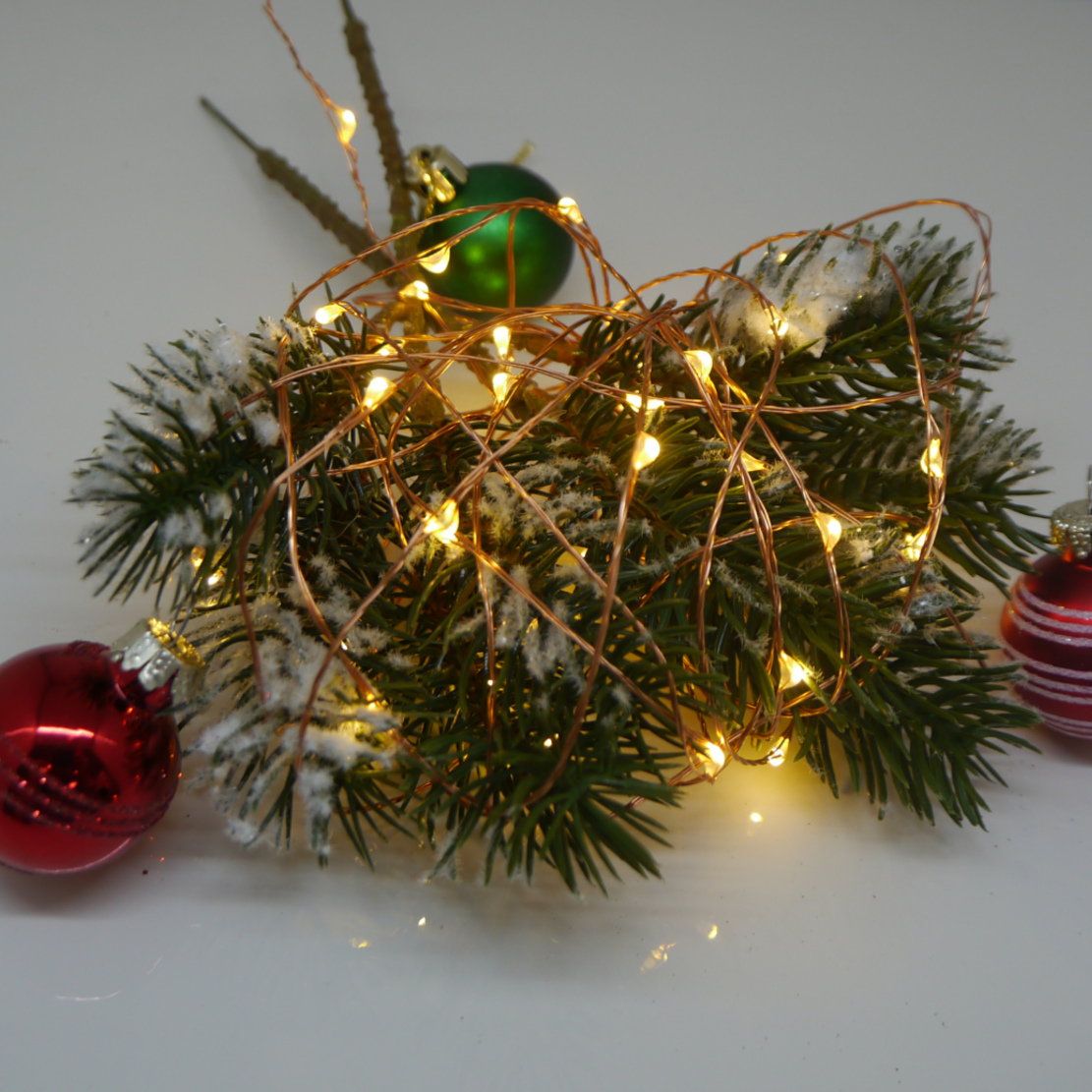 X-MAS LED Lichtkette | LED-Weihnachtslichterkette