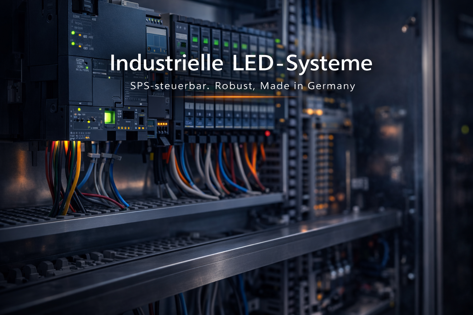 Industrielle LED Systeme SPS steuerbar Made in Germany