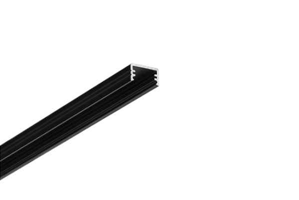 LED Alu Profil Slim8 flach schwarz