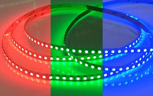 RGB LED-Streifen 96LEDs/m 920lm/m 18,4W/m 24V