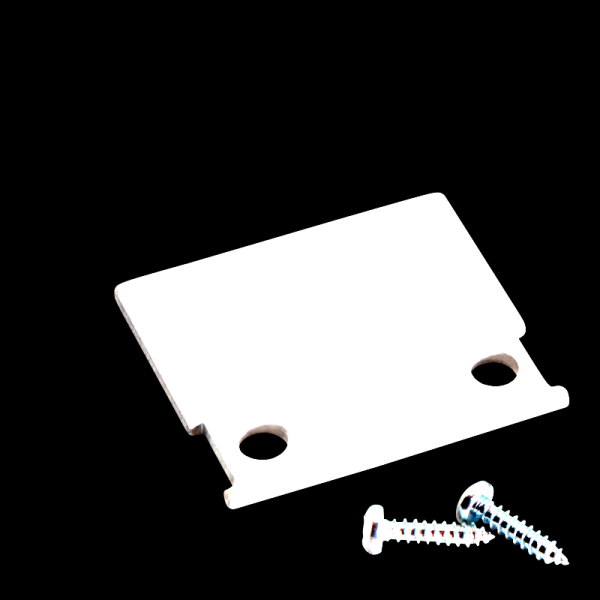 Endkappe M-Line Standard weiß bündig