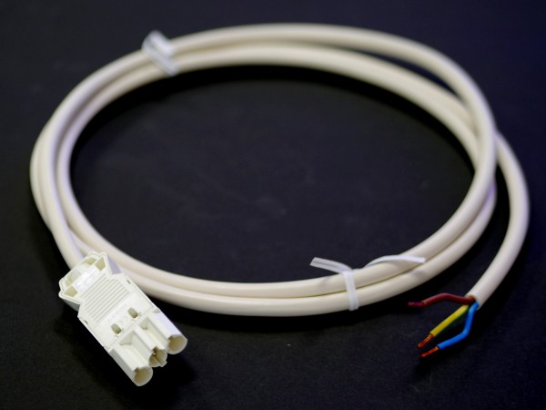 Netzanschlusskabel 2m mit Wieland-Stecker