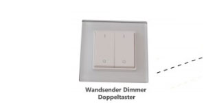 XQ connect Wandsender Doppeltaster