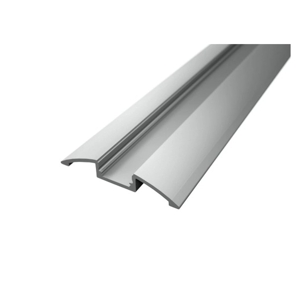 LED Alu Bodenprofil C-Line silber eloxiert