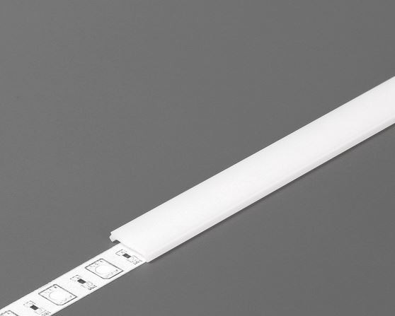 Abdeckung Slim8 bündig PMMA opal