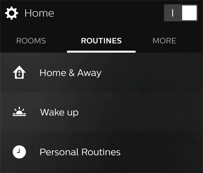 Timer Funktion - Philips Hue App