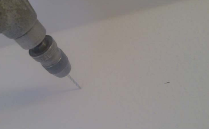 Löcher bohren / Lichtvoute