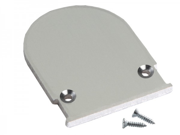 Endkappe M-Line Flach rund