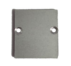 Endkappe LED-Alu-Profil C-Line hoch ohne Loch