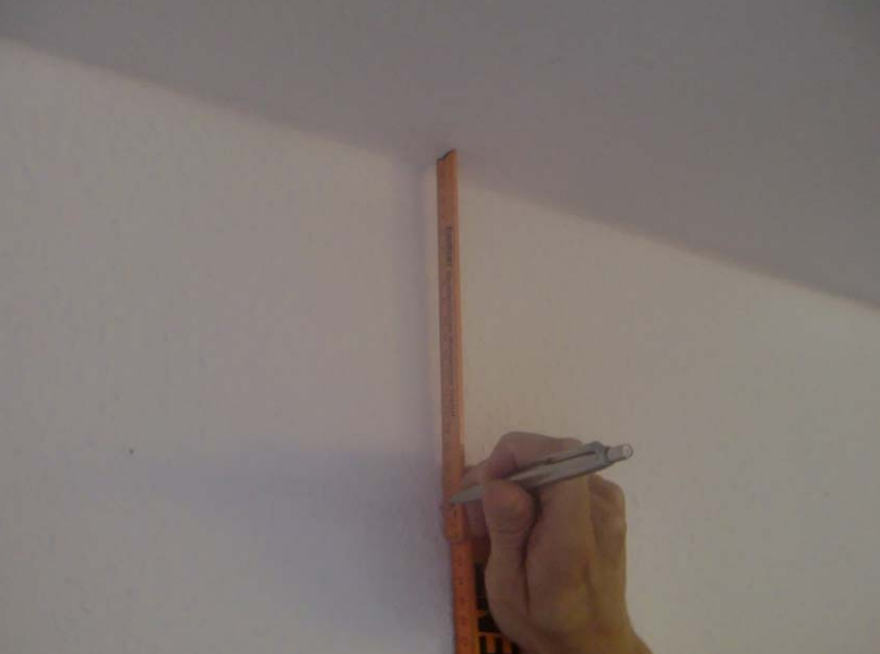 Lichtvoute anzeichnen