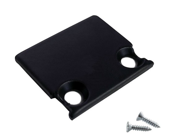 Endkappe M-Line Standard bündig schwarz