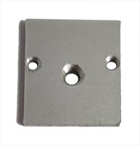 ndkappe LED-Alu-Profil C-Line hoch mit Loch