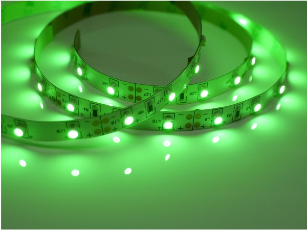 LED-Streifen 60LEDs/m, grün 12V
