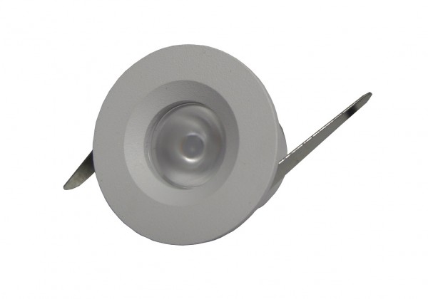 LED Einbauspot 1W weiß,rund,20° Abstrahlwinkel