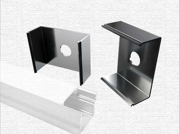 Alu Befestigungsclip LED Alu-Profil C-Line