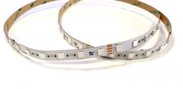 LED-Streifen RGB 60LEDs/m 10.8W/m 24V gemeinsamer Minus
