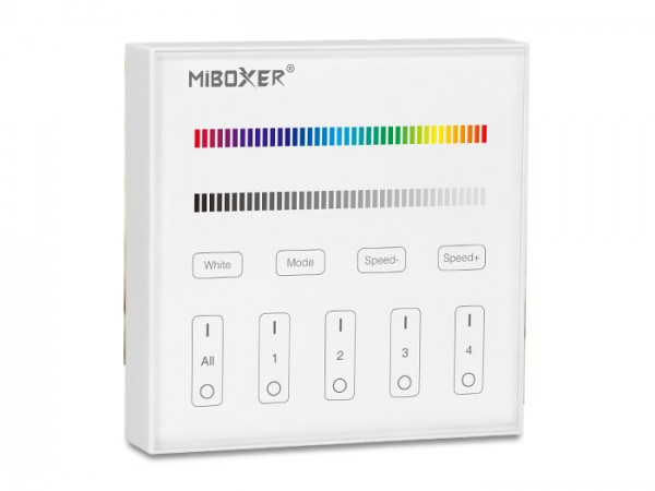 Wandfernbedienung RGB Controller 4 Zonen Milight