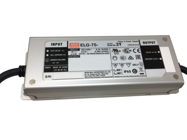 LED-Möbeleinbaunetzteil 12V 60W IP67